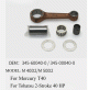 Connecting Rod for Tohatsu 2 Stroke 40HP M40D2/M50D2 345-60040-0 -RCMA